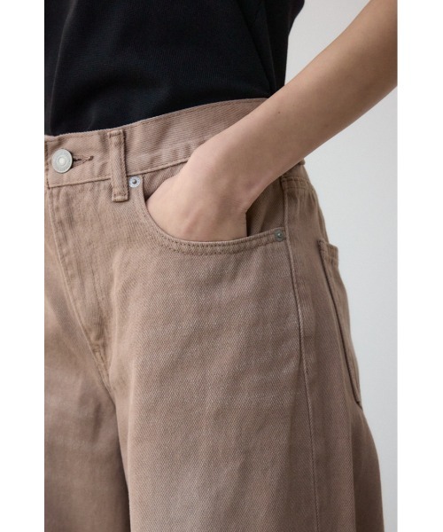 AZUL by moussy(アズールバイマウジー)の「AZUL DENIM カラーワイドデニム(デニムパンツ・レディース・ライトブラウン/ライトピンク・SMALL/MEDIUM)」の10枚目の写真