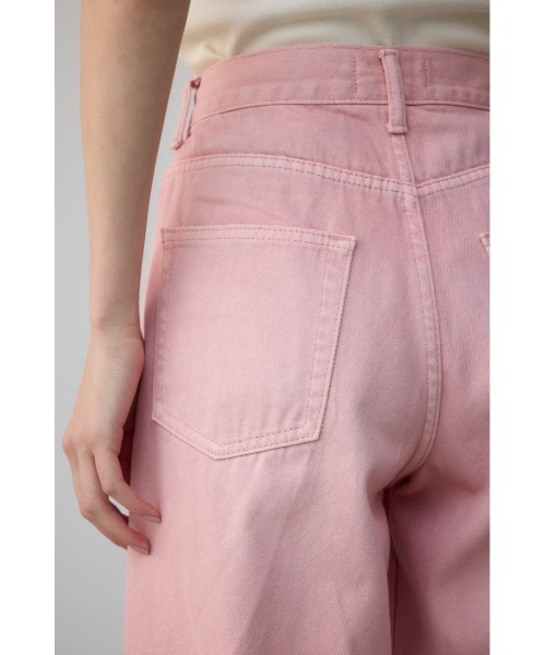 AZUL by moussy(アズールバイマウジー)の「AZUL DENIM カラーワイドデニム(デニムパンツ・レディース・ライトブラウン/ライトピンク・SMALL/MEDIUM)」の20枚目の写真