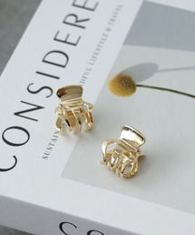 Three Four Time（スリーフォータイム）の「メタルミニクリップ 2個SET（バレッタ/ヘアクリップ）」