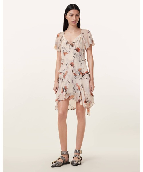 DARMA FLORAL PRINT MINI DRESS | DARMA フローラル プリント ミニ ドレス・ワンピース