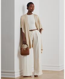 【ラルフローレン】インターシャ ニット ツートン ポンチョ LAUREN RALPH LAUREN（ローレン ラルフ ローレン）の「インター
