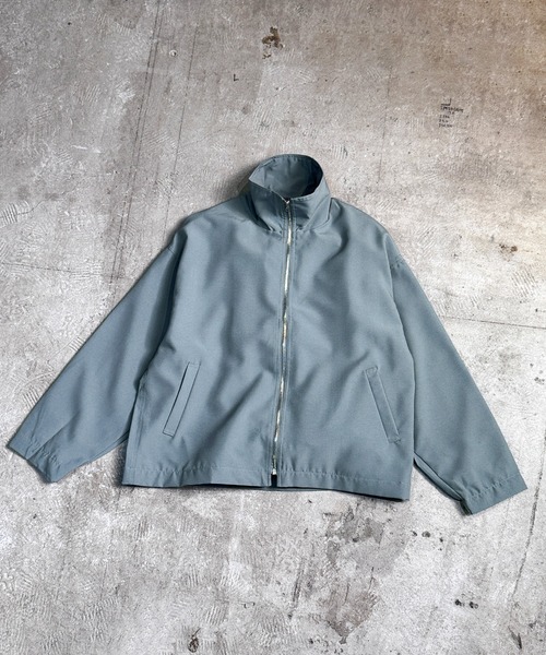 CALIFORNIA OUTFITTERS(カリフォルニア アウトフィッターズ)の「3C1 ポリトロ ハイスタンドカラー ブルゾン(ブルゾン・メンズ・チャコール/ホワイト/ブルー・M/L/XL)」の5枚目の写真