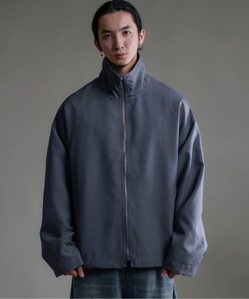 CALIFORNIA OUTFITTERS(カリフォルニア アウトフィッターズ)の「3C1 ポリトロ ハイスタンドカラー ブルゾン(ブルゾン・メンズ・チャコール/ホワイト/ブルー・M/L/XL)」の13枚目の写真