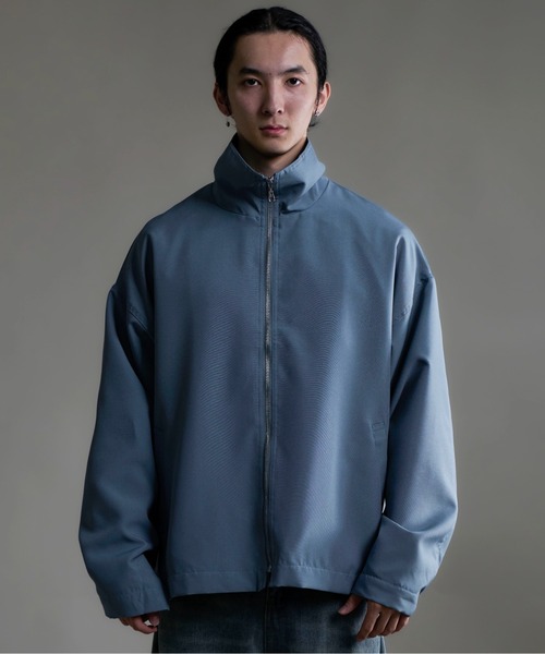 CALIFORNIA OUTFITTERS(カリフォルニア アウトフィッターズ)の「3C1 ポリトロ ハイスタンドカラー ブルゾン(ブルゾン・メンズ・チャコール/ホワイト/ブルー・M/L/XL)」の10枚目の写真
