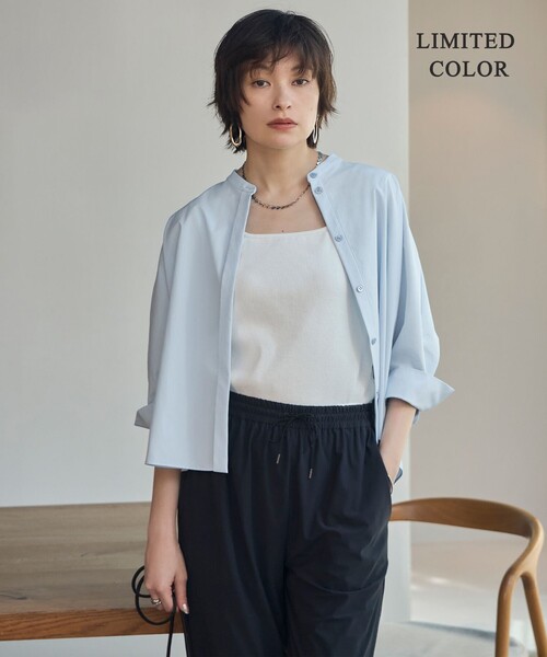 ICB(アイシービー)の「ブロードステッチリブ タンクトップ(タンクトップ・レディース・黄土色系9/ダークブラウン系9/アイボリー系/ダークブラウン系/ブラック系/ブラック系9・X-SMALL/SMALL/MEDIUM)」の9枚目の写真