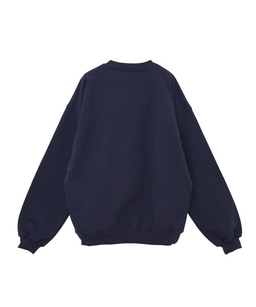 COMMON BASE（コモンベース）の「BLANK H SWEATSHIRT（スウェット・メンズ・ホワイト/ブラック/ヘザーグレー・MEDIUM/LARGE/X-LARGE/SMALL）」の11枚目の写真