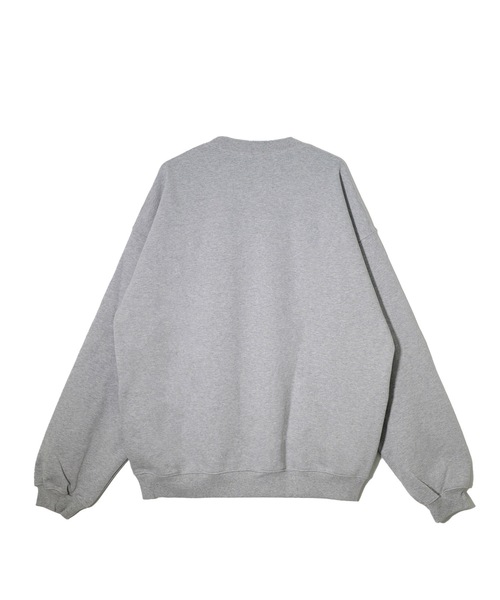 COMMON BASE（コモンベース）の「BLANK H SWEATSHIRT（スウェット・メンズ・ホワイト/ブラック/ヘザーグレー・MEDIUM/LARGE/X-LARGE/SMALL）」の15枚目の写真