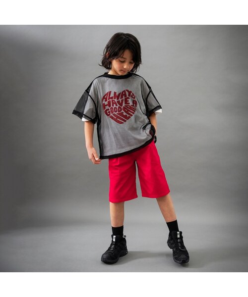 BREEZE（ブリーズ）の「【B NEW JACK】ワイドハーフパンツ_ジュニア対応（その他パンツ・キッズ・ベージュ/インディゴブルー/レッド・90/100/110/120/130/140/150/160）」の17枚目の写真