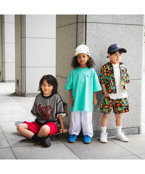 BREEZE（ブリーズ）の「【B NEW JACK】ワイドハーフパンツ_ジュニア対応（その他パンツ・キッズ・ベージュ/インディゴブルー/レッド・90/100/110/120/130/140/150/160）」の18枚目の写真