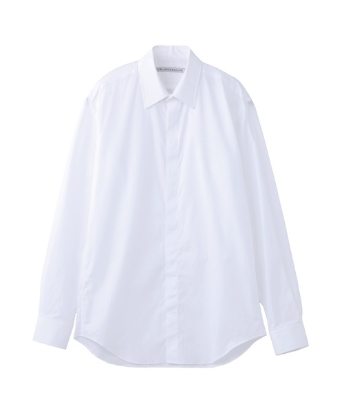 JOHN LAWRENCE SULLIVAN(ジョンローレンスサリバン)の「POPLIN REGULAR COLLAR SHIRT(シャツ/ブラウス・メンズ・ホワイト/ブラック・46/44)」の2枚目の写真