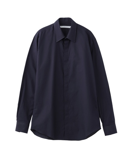 JOHN LAWRENCE SULLIVAN(ジョンローレンスサリバン)の「POPLIN REGULAR COLLAR SHIRT(シャツ/ブラウス・メンズ・ホワイト/ブラック・46/44)」の1枚目の写真