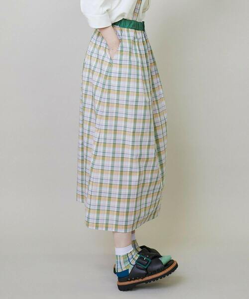 FRAPBOIS(フラボア)の「マドラスビュー スカート(スカート・レディース・ピンク系その他/パープル系その他・1)」の5枚目の写真