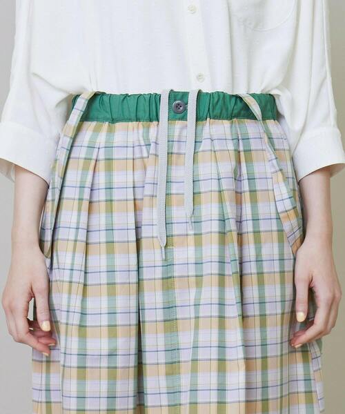 FRAPBOIS(フラボア)の「マドラスビュー スカート(スカート・レディース・ピンク系その他/パープル系その他・1)」の6枚目の写真