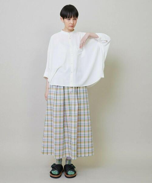 FRAPBOIS(フラボア)の「マドラスビュー スカート(スカート・レディース・ピンク系その他/パープル系その他・1)」の11枚目の写真