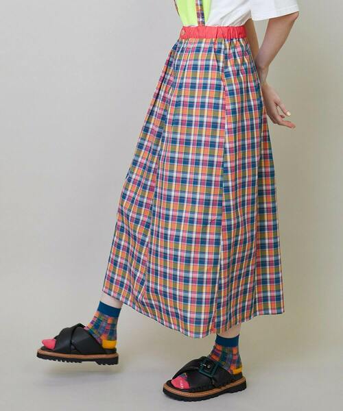 FRAPBOIS(フラボア)の「マドラスビュー スカート(スカート・レディース・ピンク系その他/パープル系その他・1)」の12枚目の写真