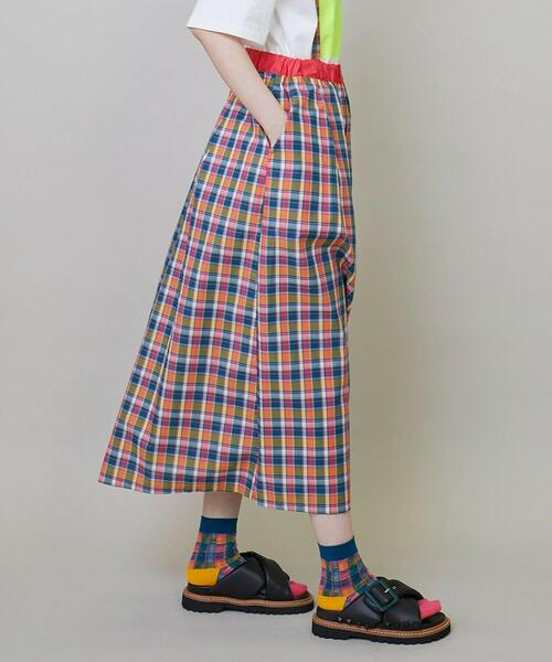 FRAPBOIS(フラボア)の「マドラスビュー スカート(スカート・レディース・ピンク系その他/パープル系その他・1)」の14枚目の写真