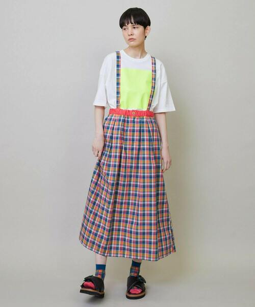 FRAPBOIS(フラボア)の「マドラスビュー スカート(スカート・レディース・ピンク系その他/パープル系その他・1)」の16枚目の写真