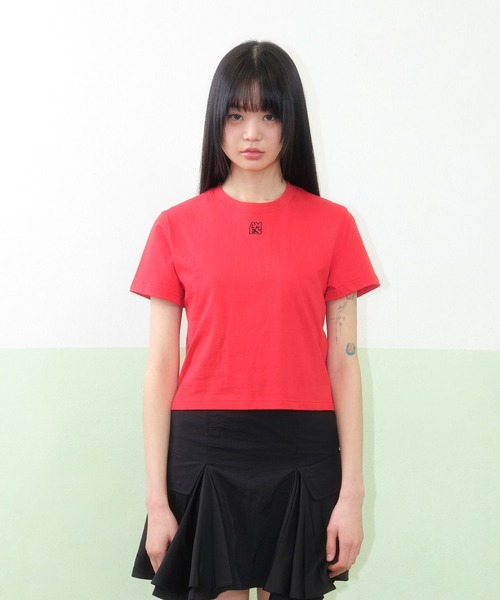 セール】AMES WORLDWIDE ／スモールロゴクロップT（Tシャツ