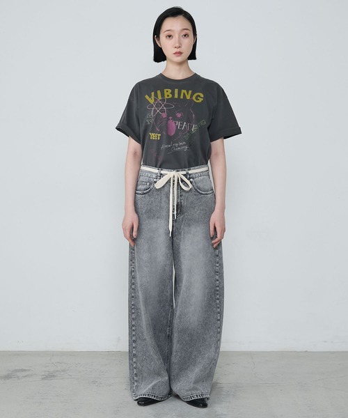 パンツ beeden L EYELET SEMI LOOSE DENIM METAL EYELET SEMI LOOSE DENIM – BEEDEN