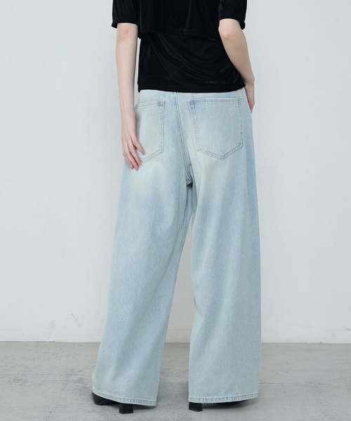 パンツ S BEEDEN L EYELET SEMI LOOSE DENIM パンツ BEEDEN L EYELET