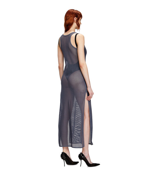 DIESEL◆JENNIFER-UTLT メッシュ ワンピース ノースリーブ ウィメンズ メッシュドレス JENNIFER-UTLT(ワンピース