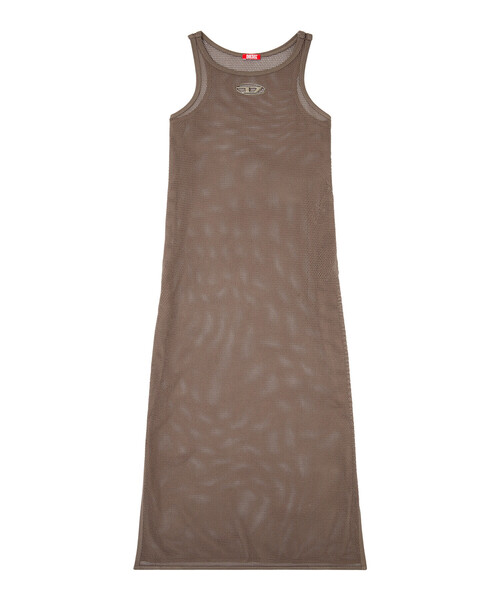 DIESEL◆JENNIFER-UTLT メッシュ ワンピース ノースリーブ ウィメンズ メッシュドレス JENNIFER-UTLT（ワンピース
