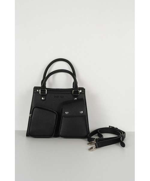 【Knuth Marf】multi pocket hand bag multi pocket hand bag/2color | KNUTH MARF