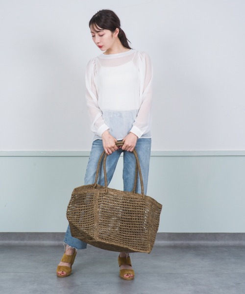 MADE IN MADA カゴバッグ　RAIVO BAG ラフィア MADE IN MADA かごバッグ カゴバッグ 「MADE /メイドインマダ
