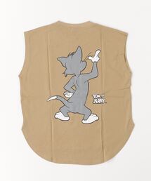 Tom＆Jerry（トムアンドジェリー）の「TOM&JERRY トム＆ジェリー ノースリーブTシャツ KIDS（Tシャツ/カットソー・キッズ）」