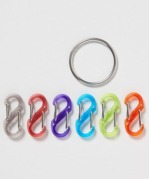 TODAY'S SPECIAL（トゥデイズスペシャル）の「【NITEIZE】キーリングエスビナー シルバー /361687（キーホルダー・レディース・カラフル・FREE）」の2枚目の写真