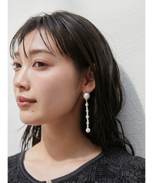 セール】パールバリエピアス（ピアス（両耳用））｜SNIDEL