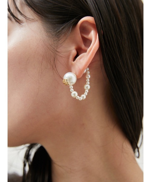 SNIDEL パールバリエピアス パールバリエピアス(ピアス・イヤリング)｜アクセサリー｜SNIDEL