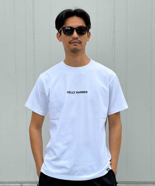 HELLY HANSEN(ヘリーハンセン)の「【HELLY HANSEN】ショートスリーブロゴティー(Tシャツ/カットソー・メンズ・ブラック/ホワイト・M/L/XL)」の2枚目の写真