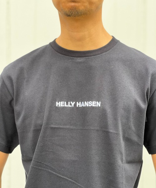 HELLY HANSEN(ヘリーハンセン)の「【HELLY HANSEN】ショートスリーブロゴティー(Tシャツ/カットソー・メンズ・ブラック/ホワイト・M/L/XL)」の9枚目の写真