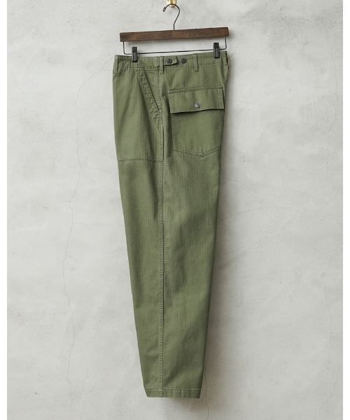 WAIPER.inc（ワイパーインク）の「米軍 1940's U.S.ARMY M-47 HBT ファティーグパンツ WAIPER.inc【WP1053】（その他パンツ・メンズ・ブラック/オリーブ・34/32/36/38/30）」の3枚目の写真