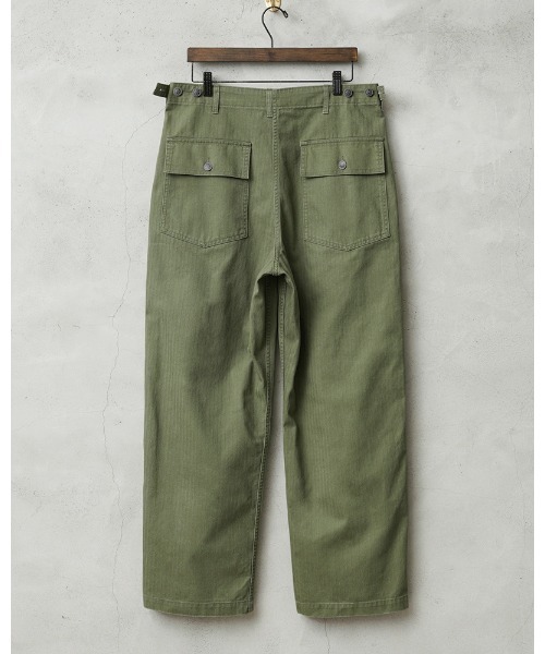 WAIPER.inc（ワイパーインク）の「米軍 1940's U.S.ARMY M-47 HBT ファティーグパンツ WAIPER.inc【WP1053】（その他パンツ・メンズ・ブラック/オリーブ・34/32/36/38/30）」の4枚目の写真