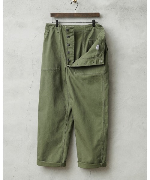 WAIPER.inc（ワイパーインク）の「米軍 1940's U.S.ARMY M-47 HBT ファティーグパンツ WAIPER.inc【WP1053】（その他パンツ・メンズ・ブラック/オリーブ・34/32/36/38/30）」の5枚目の写真