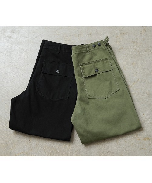 WAIPER.inc（ワイパーインク）の「米軍 1940's U.S.ARMY M-47 HBT ファティーグパンツ WAIPER.inc【WP1053】（その他パンツ・メンズ・ブラック/オリーブ・34/32/36/38/30）」の20枚目の写真