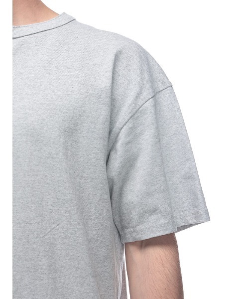 Goodwear(グッドウェア)の「Goodwear USAコットン ヘンリーネック 半袖 Tシャツ BIG TEE(Tシャツ/カットソー・メンズ・ネイビー/ホワイト/ブラック/グレー・M/L/LL)」の12枚目の写真