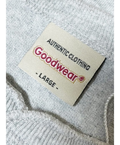 Goodwear(グッドウェア)の「Goodwear USAコットン ヘンリーネック 半袖 Tシャツ BIG TEE(Tシャツ/カットソー・メンズ・ネイビー/ホワイト/ブラック/グレー・M/L/LL)」の15枚目の写真