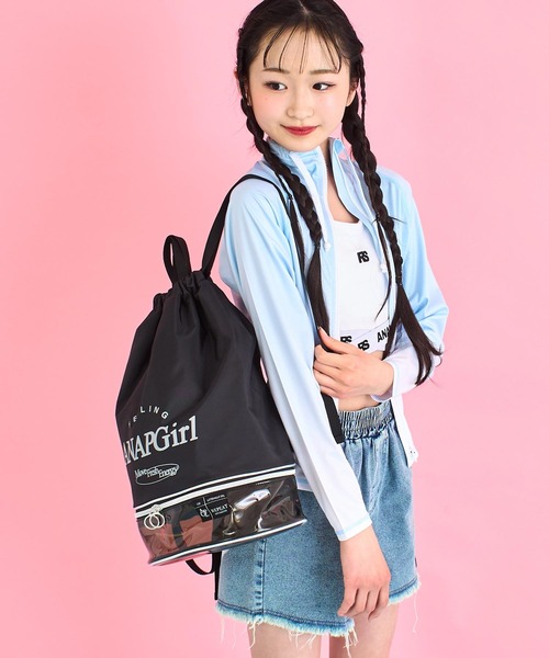 ANAP GiRL（アナップガール）の「ロゴ ボンザック（スイムグッズ