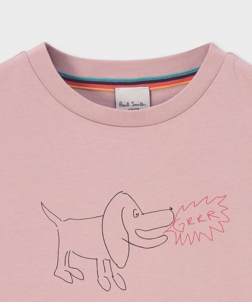 Paul Smith JUNIOR/シャツ（120cm） ラインリブ無地半袖Tシャツ 4151209 | Paul Smith