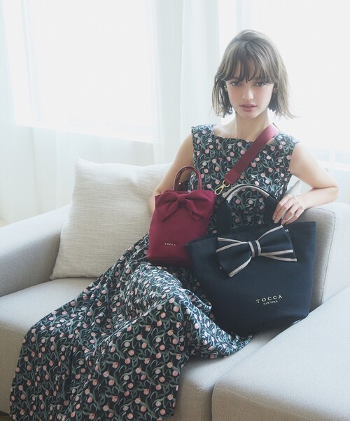 TOCCA（トッカ）の「TULIP BABYS ドレス（ワンピース・レディース・スカイブルー系5/ブラック系5・6/4/2/0）」の15枚目の写真