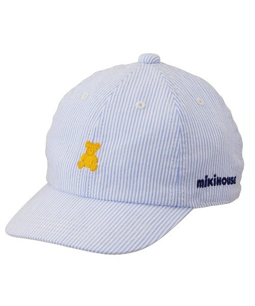 MIKI HOUSE（ミキハウス）の「シルエットベアキャップ（キャップ・キッズ・ネイビー/ブルー・S(48-50cm)/M(50-52cm)/LL(54-56cm)/L(52-54cm)）」の2枚目の写真