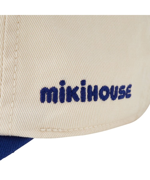 MIKI HOUSE（ミキハウス）の「シルエットベアキャップ（キャップ・キッズ・ネイビー/ブルー・S(48-50cm)/M(50-52cm)/LL(54-56cm)/L(52-54cm)）」の5枚目の写真