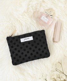 FUNALIVE（ファンアライブ）の「Pisoraro ドットメッシュ　フラットティッシュポーチ（ポーチ）」