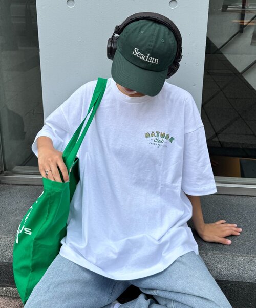 SEADAM(シーダム)の「【SEADAM】〈UNISEX〉newhattanロゴ刺繍キャップ(キャップ・メンズ・アイボリー/ブラック/ライトベージュ/グリーン・ONE SIZE)」の14枚目の写真