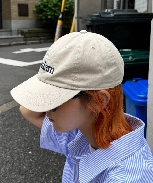 SEADAM(シーダム)の「【SEADAM】〈UNISEX〉newhattanロゴ刺繍キャップ(キャップ・メンズ・アイボリー/ブラック/ライトベージュ/グリーン・ONE SIZE)」の17枚目の写真