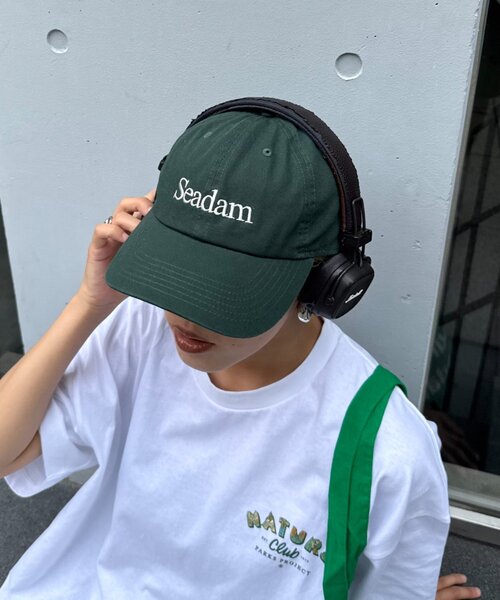 SEADAM（シーダム）の「【SEADAM】〈UNISEX〉newhattanロゴ刺繍