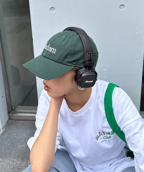 SEADAM(シーダム)の「【SEADAM】〈UNISEX〉newhattanロゴ刺繍キャップ(キャップ・メンズ・アイボリー/ブラック/ライトベージュ/グリーン・ONE SIZE)」の22枚目の写真